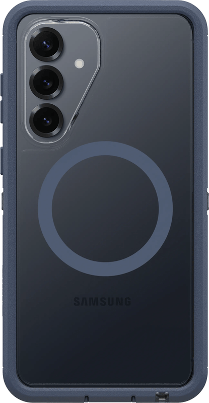 OtterBox Defender Samsung Galaxy S26 Plus Back Cover met Magneet Transparant Blauwe Rand