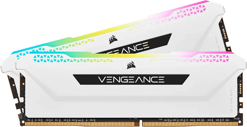 CORSAIR Vengeance RGB PRO SL Wit 32GB (2x16GB) DDR4 DIMM 3200MHz C16 XMP