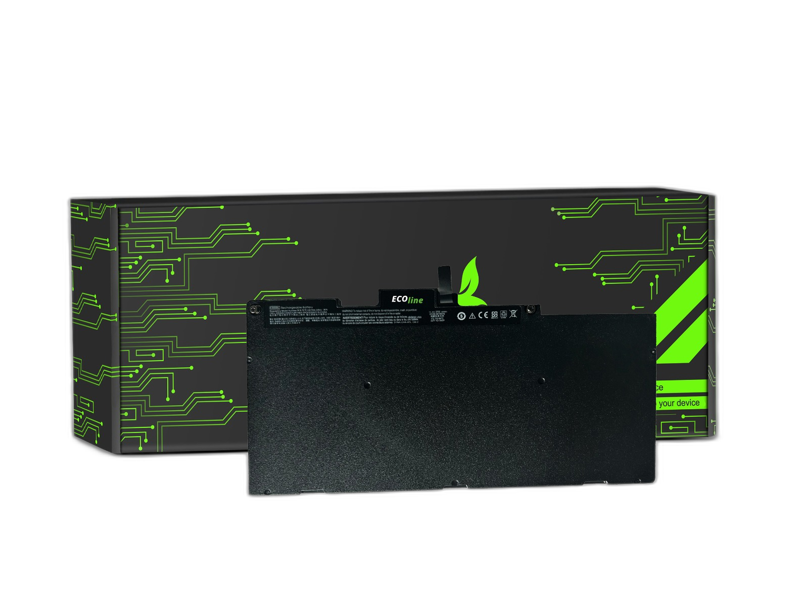 EcoLine - CS03XL Batterij Compatibel Met De HP EliteBook 745 G3 755 G3 840 G3 848 G3 850 G3 / 11.4V 3400mAh