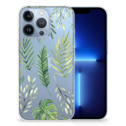 Apple iPhone 13 Pro | Flexibel TPU Case | Leaves