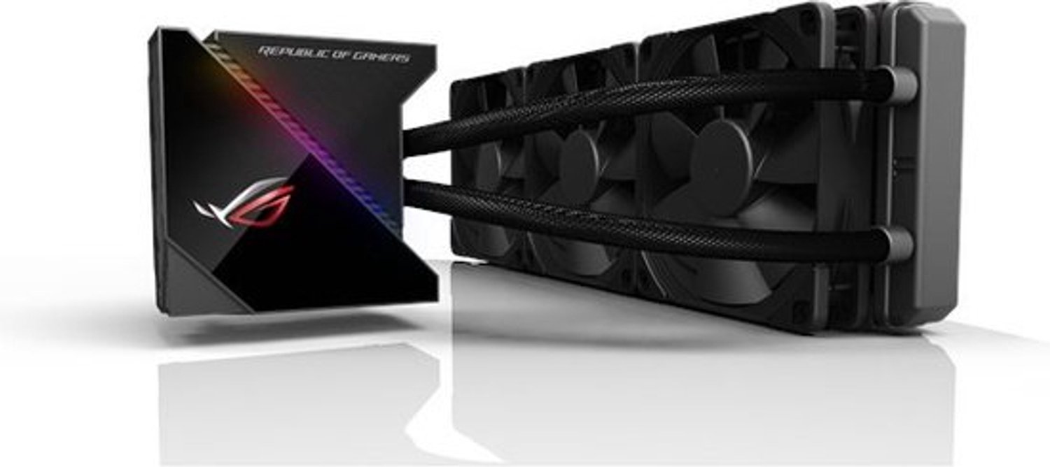 ASUS ROG RYUJIN 360 Processor Alles-in-één vloeistofkoeler 12 cm Zwart 1 stuk(s)