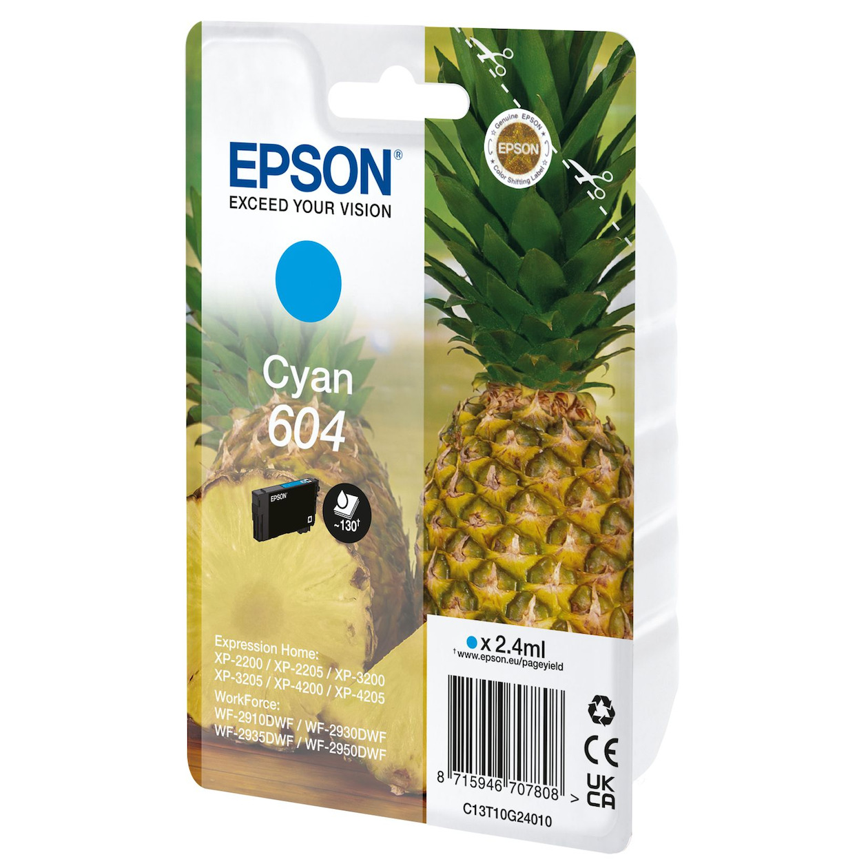Epson 604 Cartridge Inkt Blauw