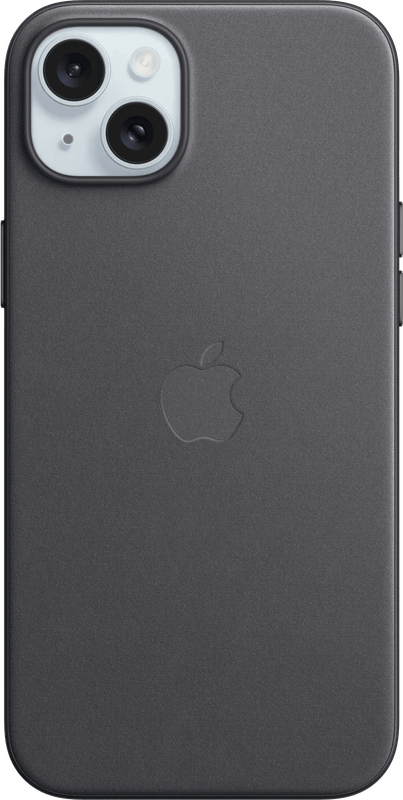 Apple iPhone 15 Plus FineWoven Back Cover met MagSafe Zwart