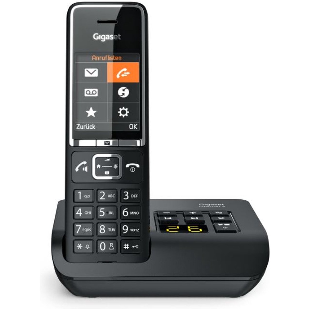 Gigaset Comfort 550a Huistelefoon Zwart