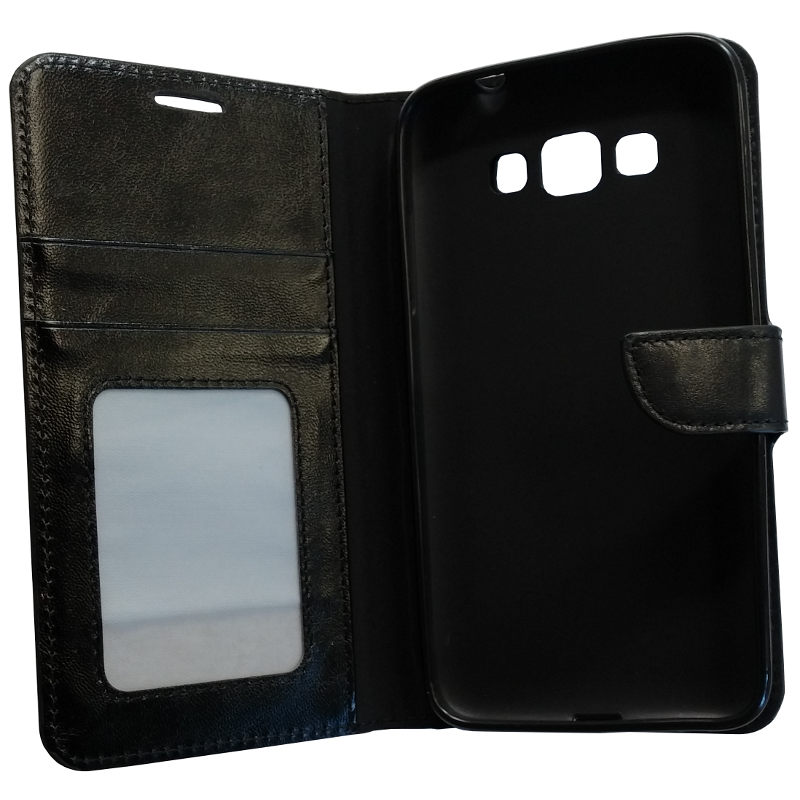 Galaxy Grand 3 hoesje zwart