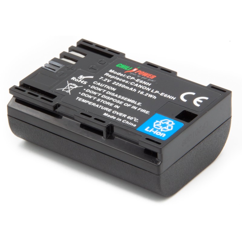 ChiliPower LP-E6NH accu voor Canon - 2250mAh