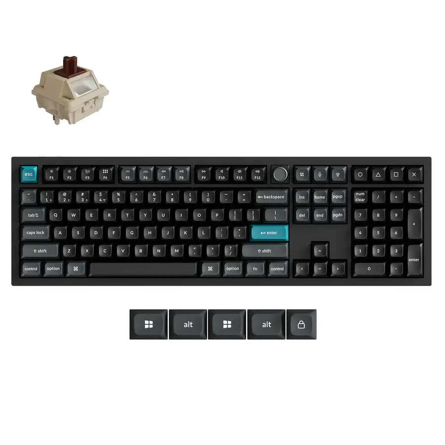 Keychron Q6 Ultra 8K brown toetsenbord