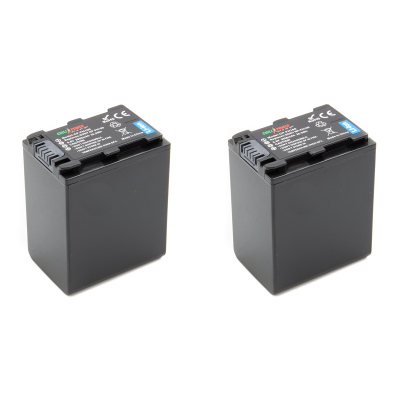 ChiliPower Sony NP-FH100 accu - 3900mAh - 2-Pack