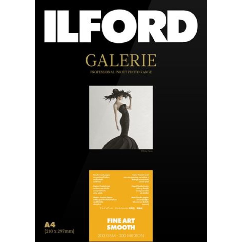 Ilford Galerie FineArt Smooth 200g A3 25 Vel