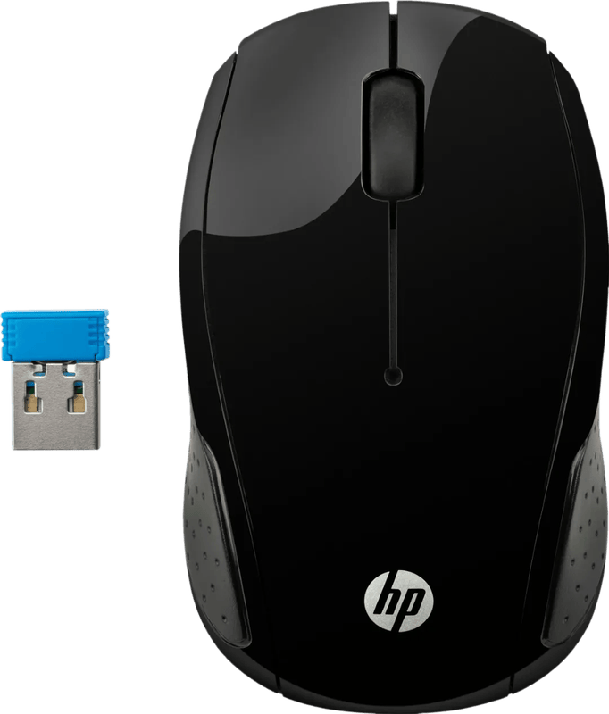 HP Draadloze Muis 200 Zwart