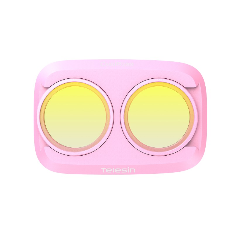 Telesin Cool Rose filter voor DJI Osmo Pocket 4 Pro met 28-laags nano-coating