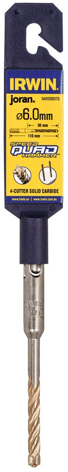 Irwin SDS-plus betonboor 4C Quad 6x110mm