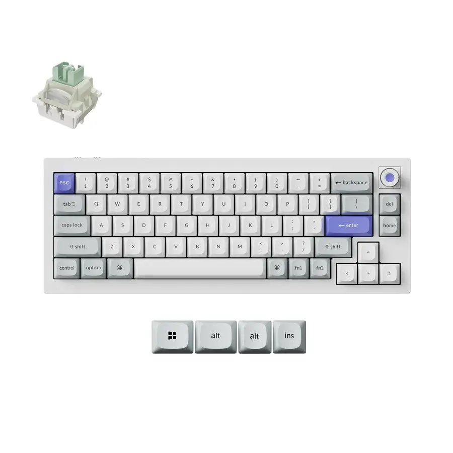 Keychron Q2 HE 8K Lime toetsenbord