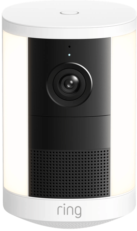 Ring Spotlight Camera 2K Batterij Wit