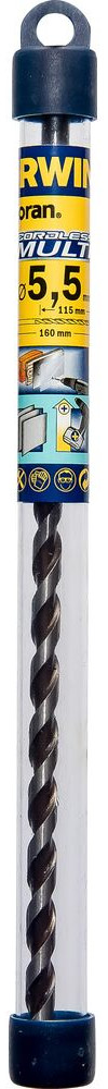Irwin multimateriaalboor 5,5 x 150 mm