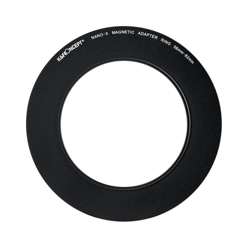 K&F Concept magnetische step-up ring adapter 58-82mm voor magnetische filters