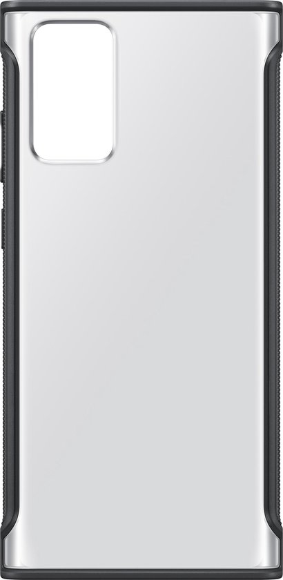 Galaxy Note20 (5G) Clear Protective Cover zwart EF-GN980CBEGEU