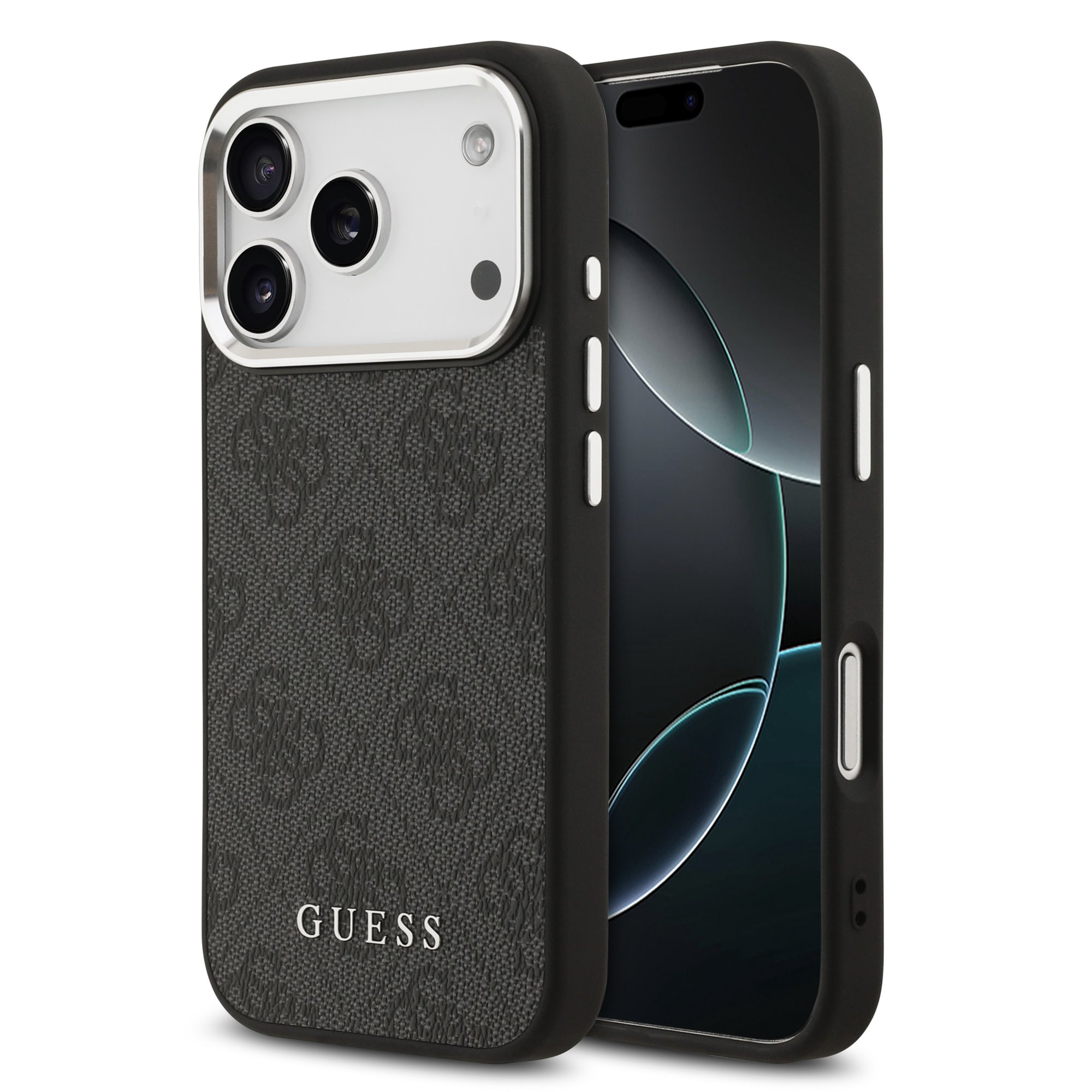 Guess 4G MagSafe Hoesje iPhone 17 Pro / 18 Pro - Zwart
