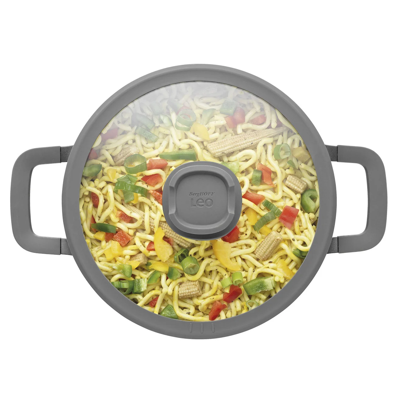BergHOFF BFF kookpan+deksel 24x24cm St+ Pan Zwart