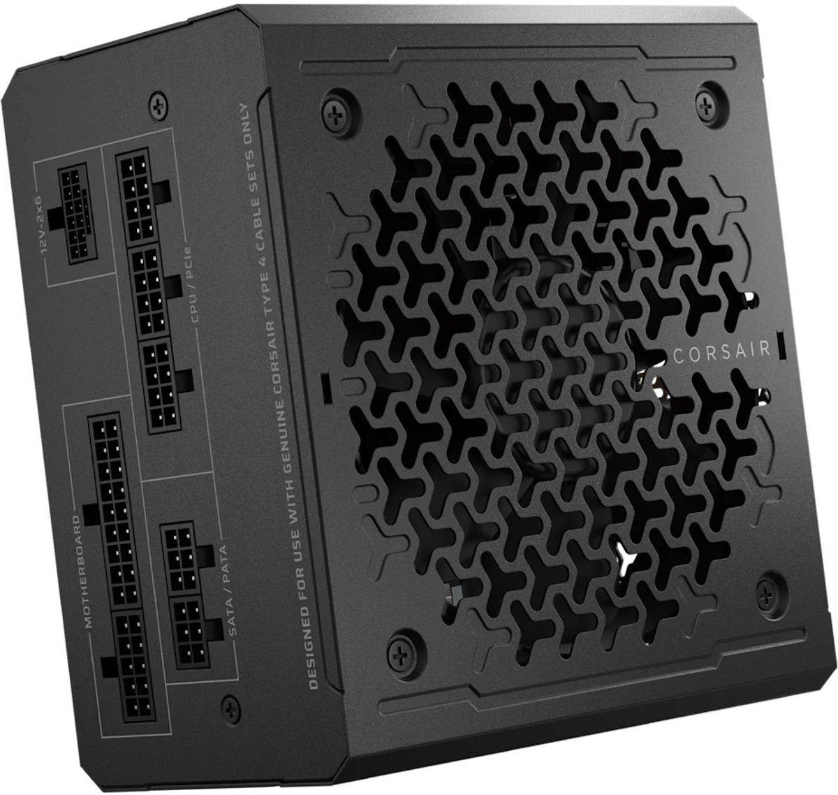 Corsair RM850e (2025) Interne Voeding - 850 Watt - Modulair - ATX 3.1 - PCIe 5.1 - Cybenetics Gold efficiëntie - Zero RPM modus - Zwart