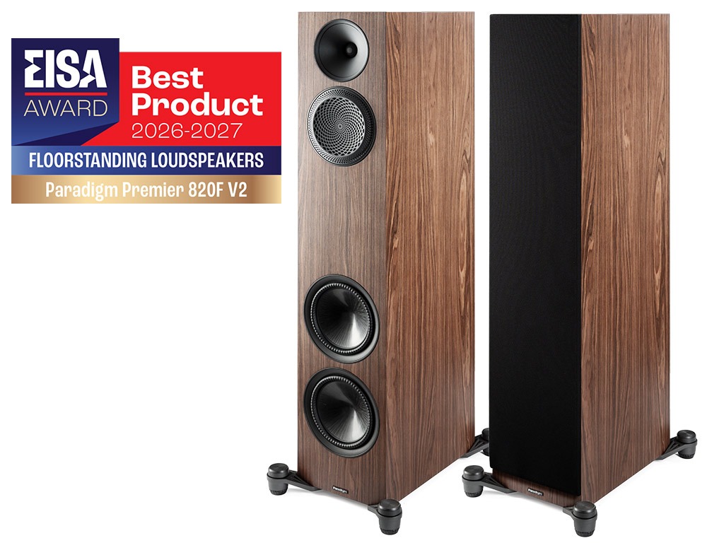 Paradigm Premier 820F v2 vloerstaande speaker walnoot
