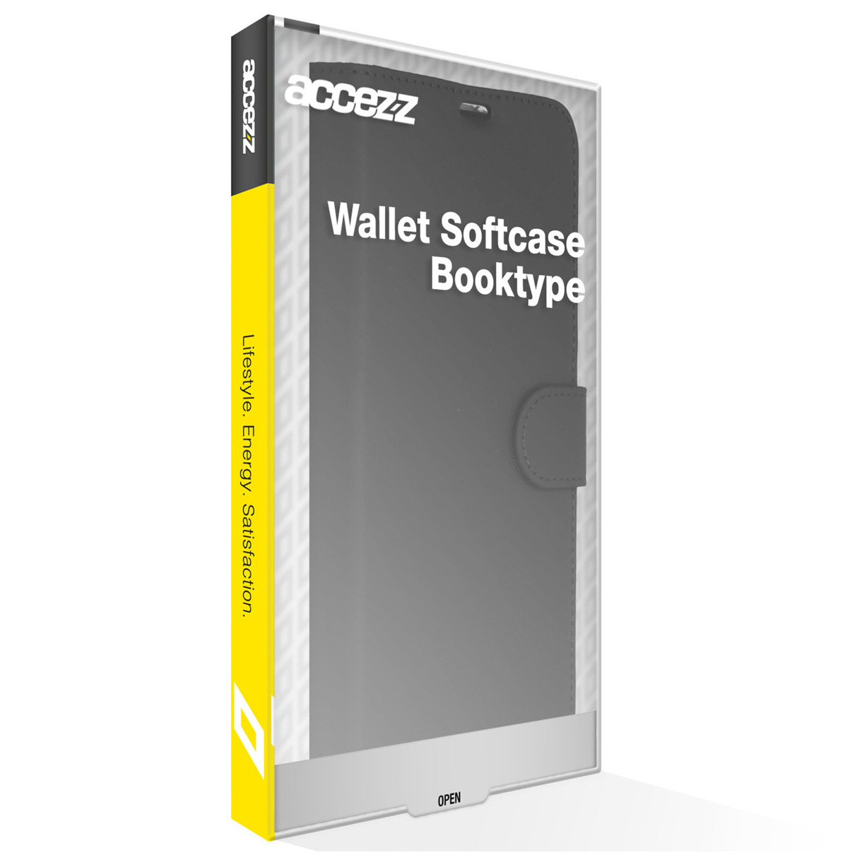 Accezz Wallet Softcase voor Samsung Galaxy A17 Telefoonhoesje Zwart