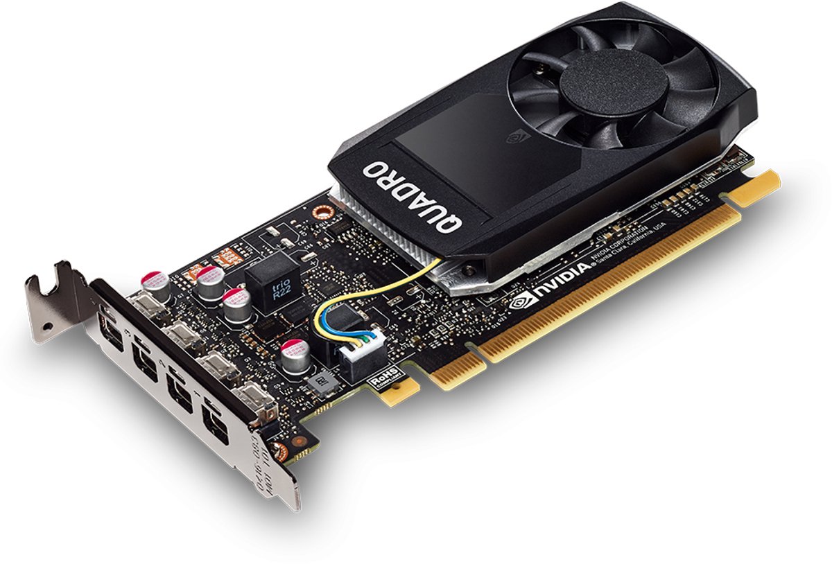 PNY VCQP1000-PB videokaart Quadro P1000 4 GB GDDR5