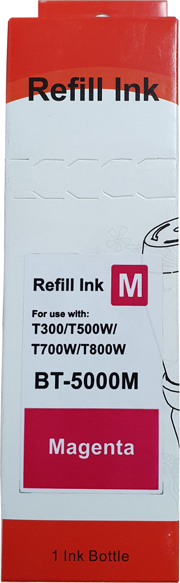 Huismerk Brother BT5000M inktfles magenta