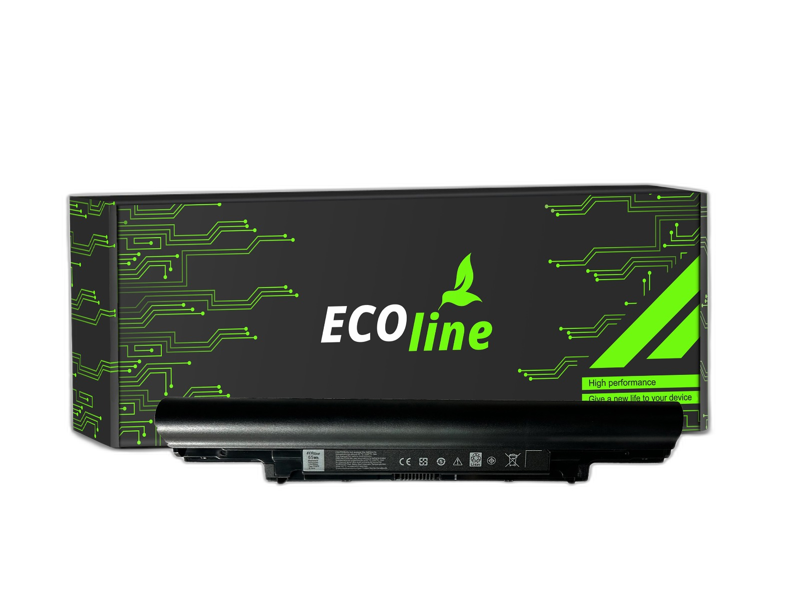 EcoLine - H4PJP YFDF9 JR6XC Batterij Compatibel Met De Dell Latitude 3340 3350 P47G / 11.1V 4400mAh