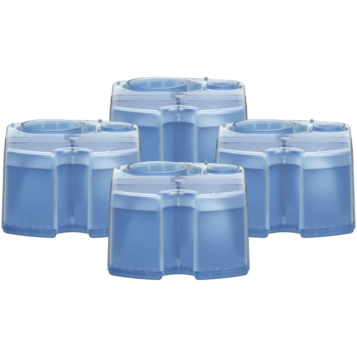 Braun 3-in-1 ShaverCare Reiniger 4 Pack Scheerapparaat Blauw