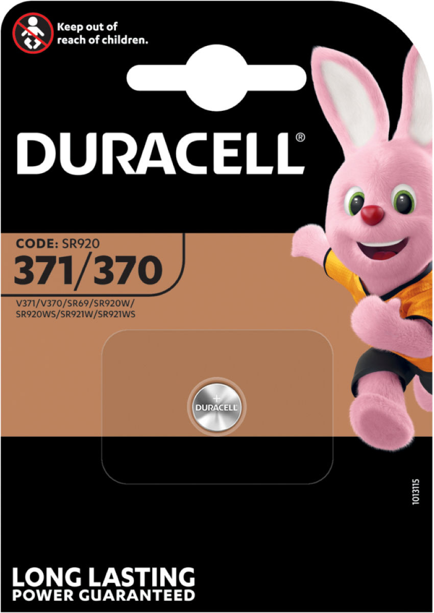 Horloge batterij 371/370 van Duracell