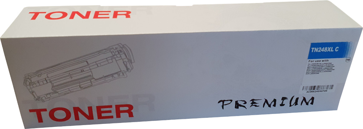 Huismerk Brother TN-248XL C toner cyaan