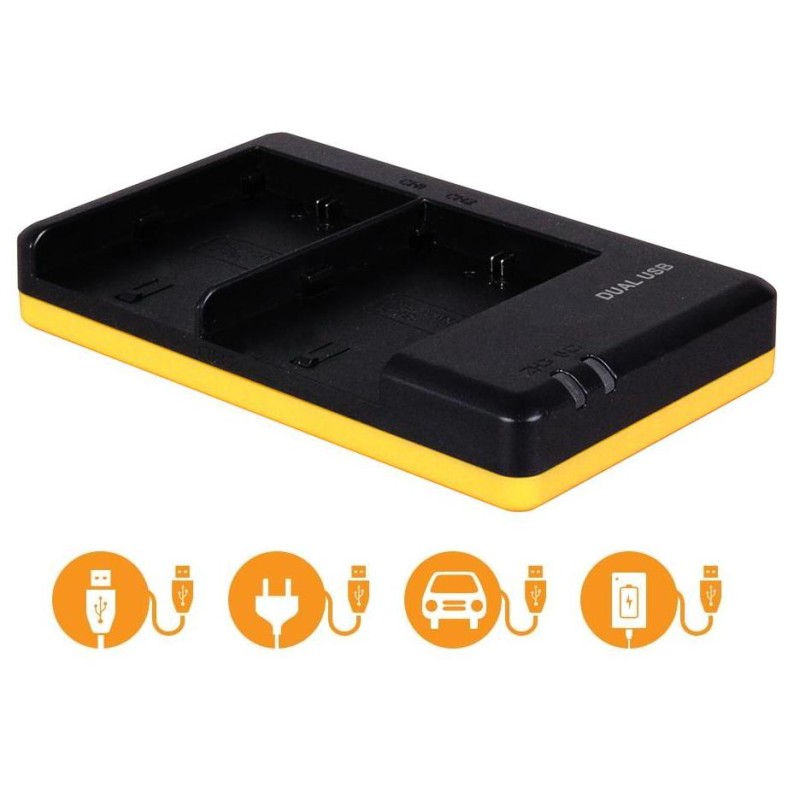 Dubbellader voor LP-E6