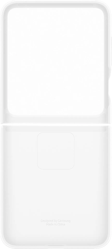 Samsung Galaxy Z Flip 7 FE Siliconen Back Cover Wit