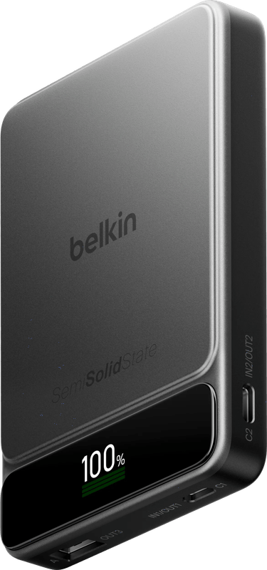 Belkin Powerbank 10.000 mAh met Snelladen 45 Watt Zwart