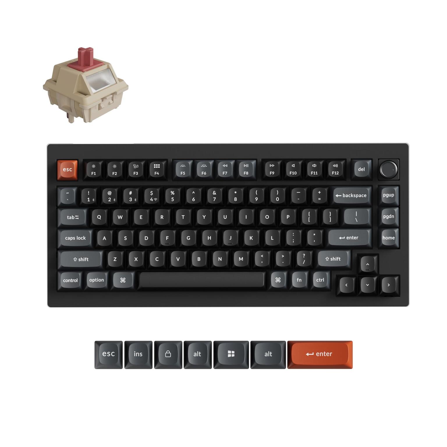 Keychron V1 Ultra 8K red toetsenbord