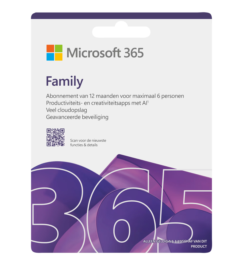 Microsoft 365 Family 6gebr. 1jr
