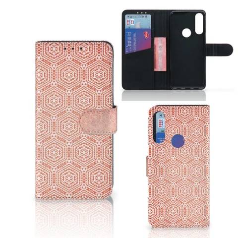 Alcatel 1S 2020 | Telefoon Hoesje | Pattern Orange