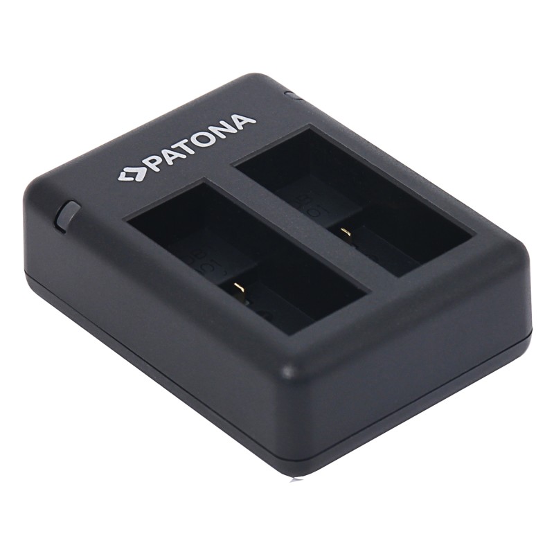 Mini USB dubbele oplader voor GoPro Hero9, Hero10, Hero11 en Hero12 accu's