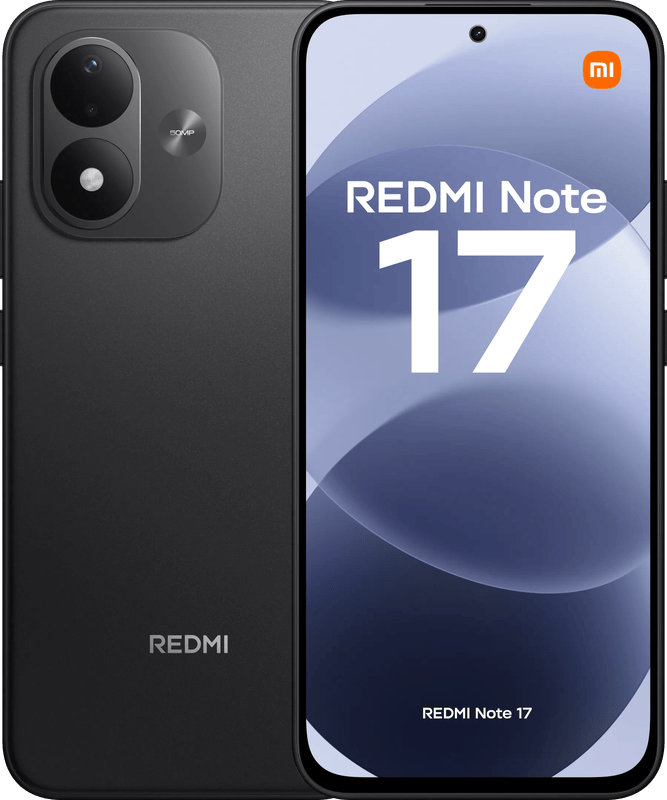 Redmi Note 17 256GB Zwart 4G