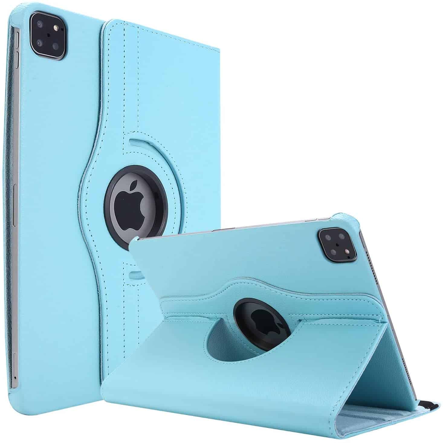 Draaibare Hoes iPad Air 11 inch (M4 / M3 / M2) - iPad Air 10.9 inch (Air 5 / Air 4) - Lichtblauw