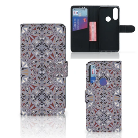 Alcatel 1S 2020 | Bookcase | Flower Tiles