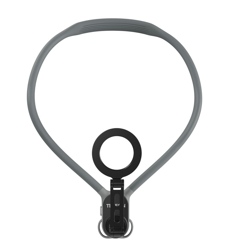 Telesin MagSafe smartphone nekhouder extra groot grijs
