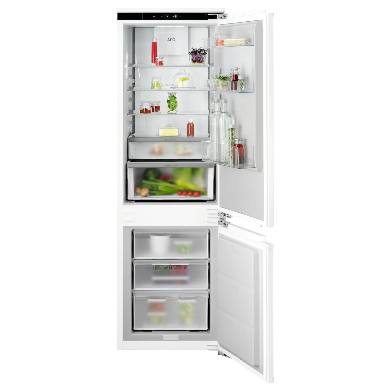 AEG TC8CS181CF Inbouw koel-vriescombinatie
