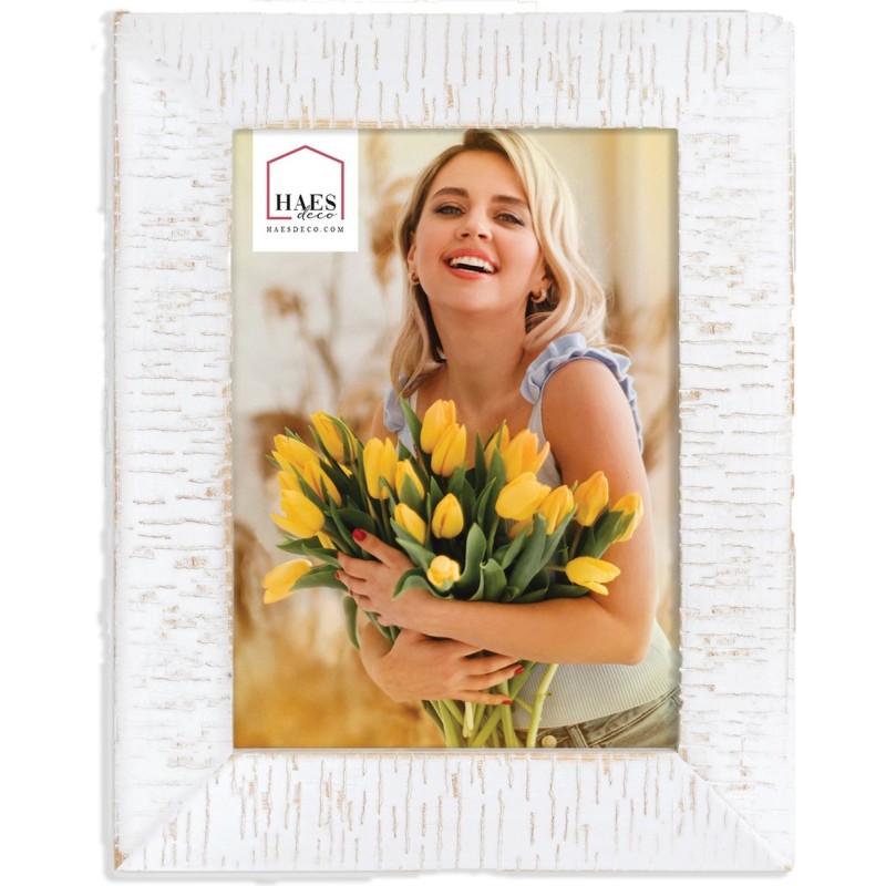 Haes Deco Houten Fotolijst Rodez Wit voor foto 13x18 - ML957WHS