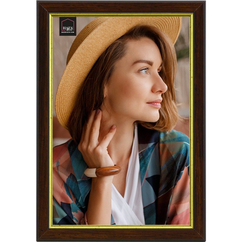 Haes Deco Houten fotolijst Bradford bruin voor 1 foto formaat 20x30 - SP15030