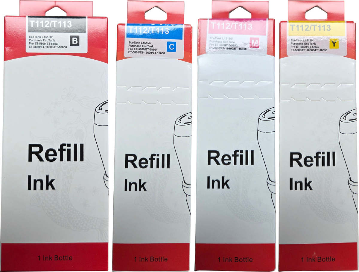 Huismerk Epson 112 / 113 EcoTank voordeelset