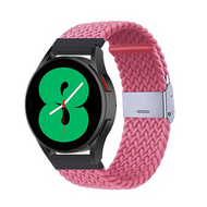 Braided nylon bandje - Roze - Xiaomi Mi Watch / Xiaomi Watch 2 / Xiaomi Watch S1 / S2 / S3 / S4 (47mm)