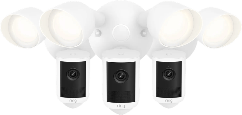 Ring Floodlight Camera 2e Generatie Wit 3-Pack