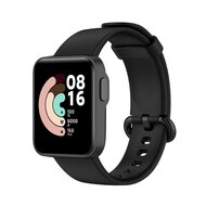 Classic siliconen sportbandje - Zwart - Xiaomi Mi Watch Lite / Redmi Watch